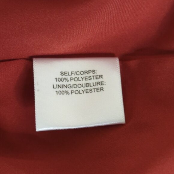 Rust Orange Red Floral Paisley Boho Tassel Short Dress - Picture 13 of 13